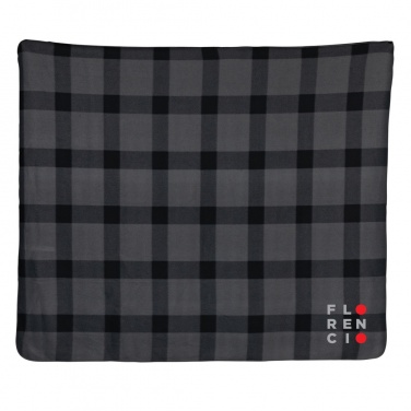 Logotrade business gifts photo of: Soft plaid fleece blanket