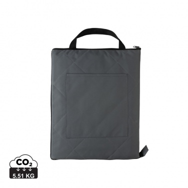 Logotrade promotional item image of: Impact Aware™ RPET foldable quilted picnic blanket