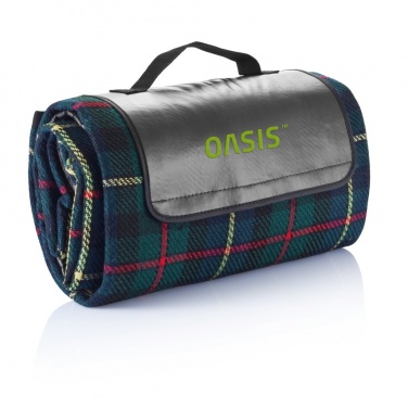 Logo trade promotional gifts image of: Tartan picnic blanket