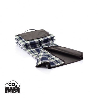 Logo trade promotional items image of: Tartan picnic blanket