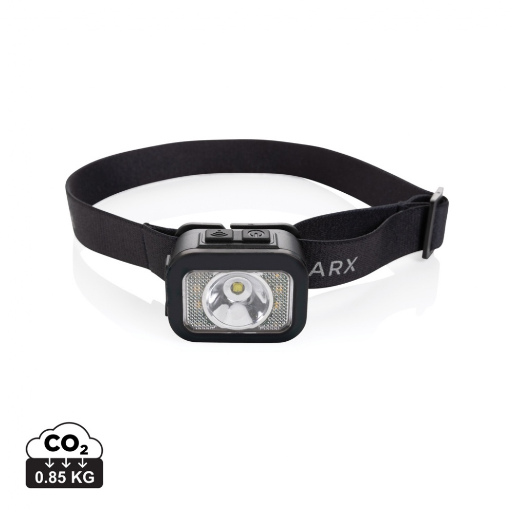 Logo trade corporate gifts picture of: Gear X RCS rPlastic heavy duty head torch