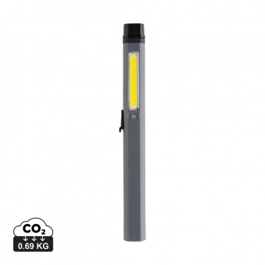 Logotrade promotional gift picture of: Gear X RCS recycled plastic USB rechargeable pen light