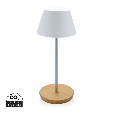 Logo trade advertising products picture of: Pure Glow RCS usb-rechargeable recycled plastic table lamp