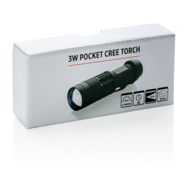 Logotrade promotional products photo of: 3W pocket CREE torch