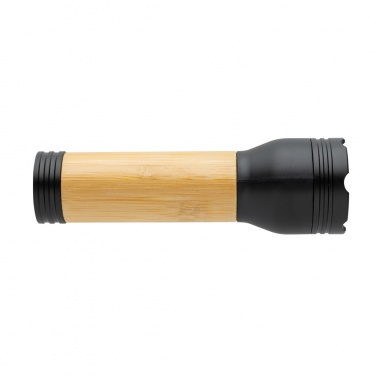 Logotrade business gift image of: Lucid 3W RCS certified recycled plastic & bamboo torch