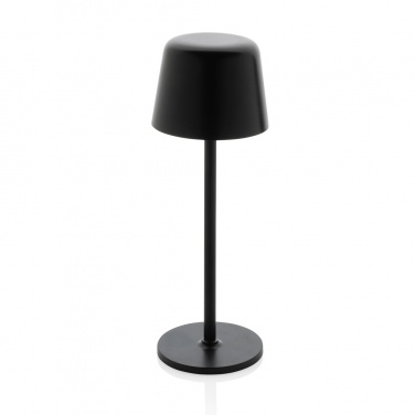 Logotrade promotional product image of: Zenic RCS recycled plastic USB re-chargable table lamp