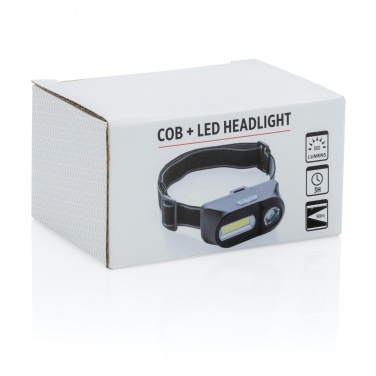 Logo trade promotional items picture of: COB and LED headlight