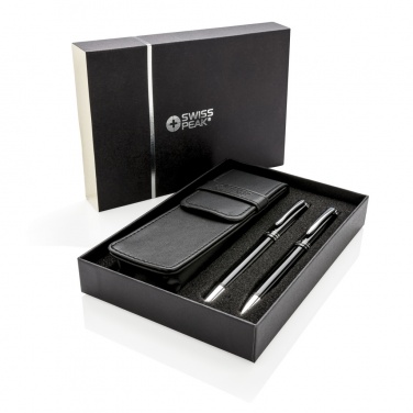 Logo trade promotional merchandise image of: Executive pen set