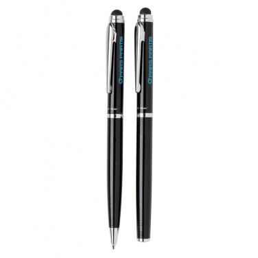 Logo trade promotional merchandise picture of: Swiss Peak deluxe pen set