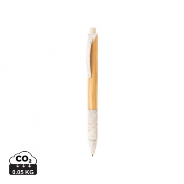 Logotrade advertising product picture of: Bamboo & wheat straw pen