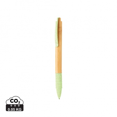 Logotrade promotional merchandise photo of: Bamboo & wheat straw pen