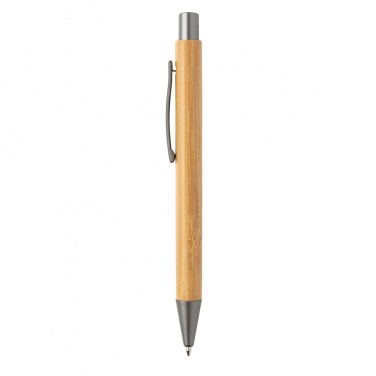 Logotrade business gift image of: Slim design bamboo pen