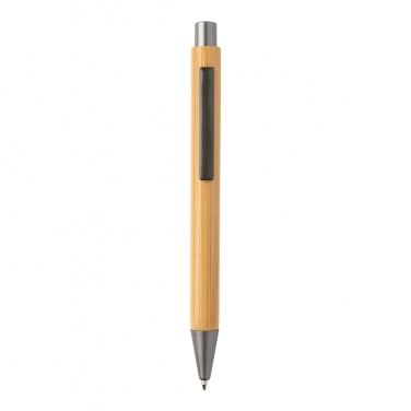 Logotrade promotional giveaway image of: Slim design bamboo pen