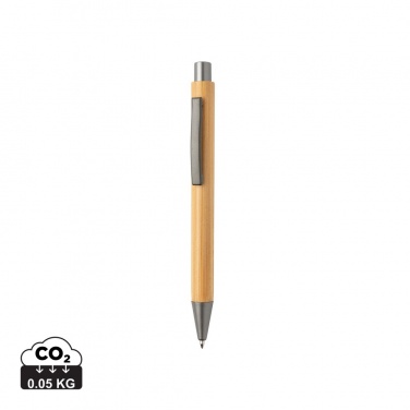 Logotrade corporate gift picture of: Slim design bamboo pen