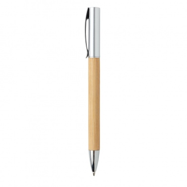 Logo trade advertising products picture of: Modern bamboo pen