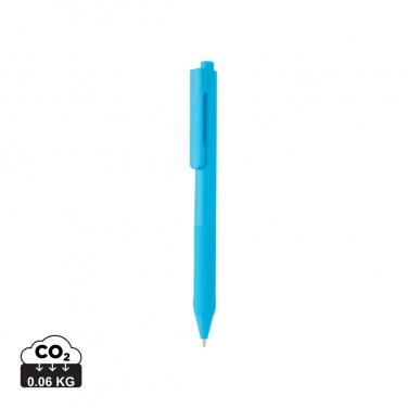 Logotrade promotional products photo of: X9 solid pen with silicone grip