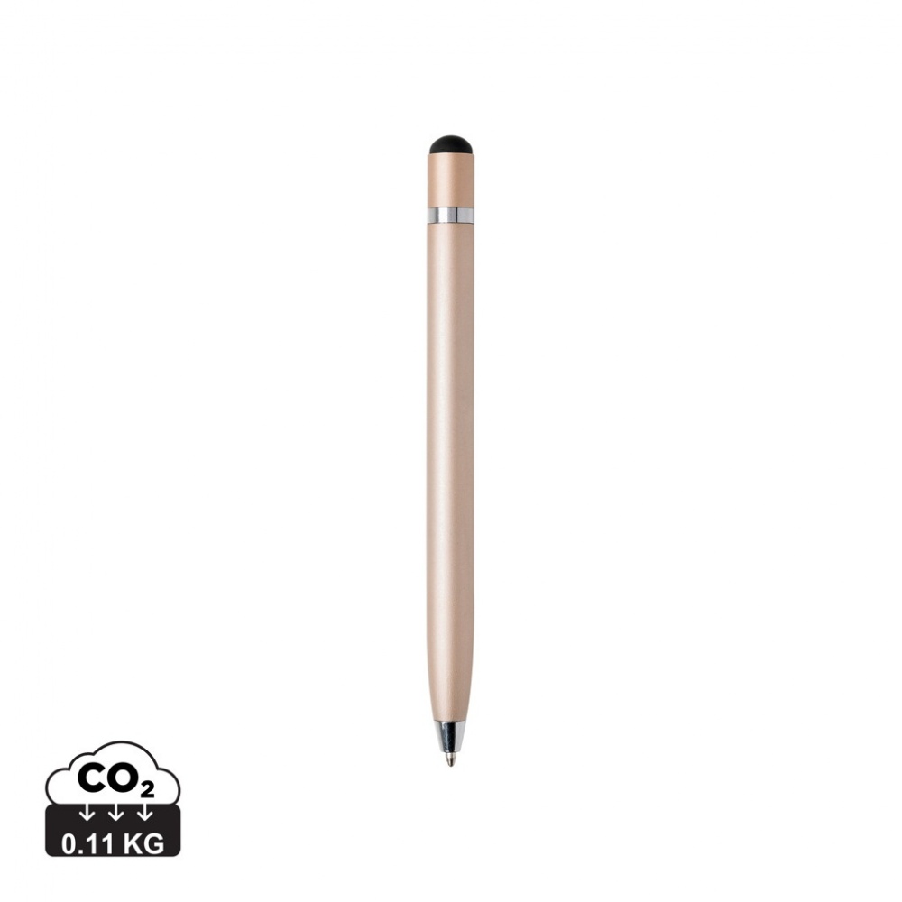 Logo trade promotional merchandise image of: Simplistic metal pen