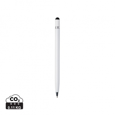 Logo trade corporate gifts image of: Simplistic metal pen