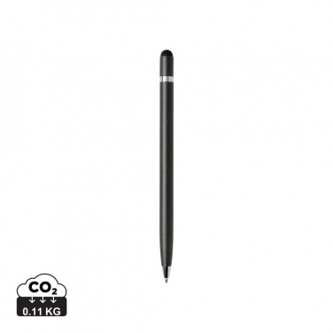 Logo trade advertising products image of: Simplistic metal pen