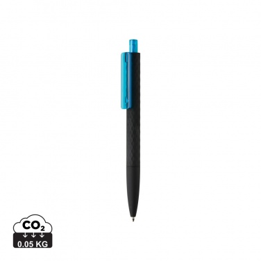 Logo trade promotional giveaways image of: X3 black smooth touch pen