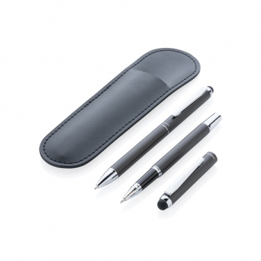 Logotrade promotional giveaways photo of: Swiss Peak deluxe pen set in PU pouch