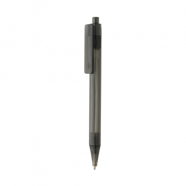 Logo trade corporate gift photo of: GRS RPET X8 transparent pen