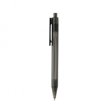 Logo trade corporate gifts picture of: GRS RPET X8 transparent pen