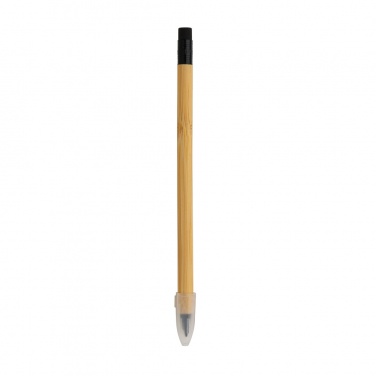 Logotrade promotional product picture of: Bamboo infinity pencil with eraser