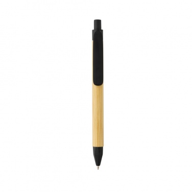 Logotrade promotional products photo of: Write responsible recycled paper barrel pen