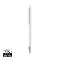 Amisk RCS certified recycled aluminum pen, white