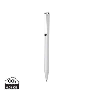 Logo trade promotional merchandise image of: Xavi RCS certified recycled aluminium pen