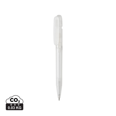 Logo trade advertising products picture of: Devin GRS certified RABS pen transparent