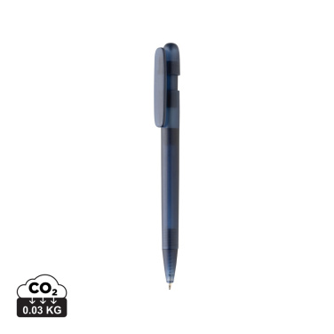 Logo trade advertising products picture of: Devin GRS certified RABS pen transparent