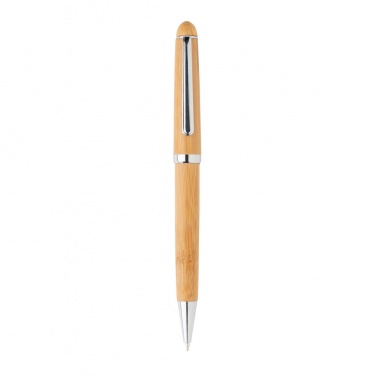 Logo trade advertising products image of: Bamboo pen in box