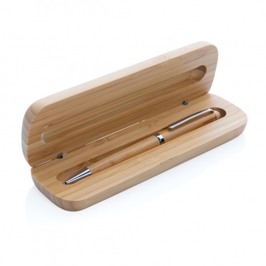 Logotrade corporate gift image of: Bamboo pen in box