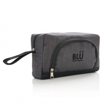 Logo trade promotional items picture of: Classic two tone toiletry bag