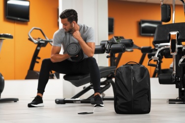 Logotrade corporate gift image of: Backpack Flex Gym