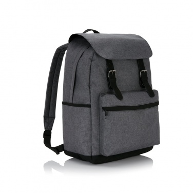 Logo trade corporate gifts image of: Laptop backpack with magnetic buckle straps