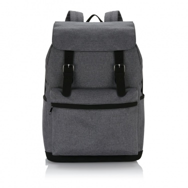 Logo trade promotional giveaways picture of: Laptop backpack with magnetic buckle straps