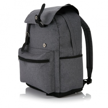 Logo trade promotional item photo of: Laptop backpack with magnetic buckle straps