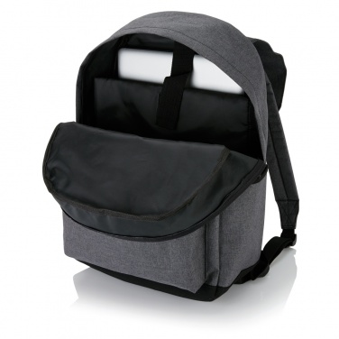 Logo trade promotional merchandise picture of: Laptop backpack with magnetic buckle straps