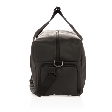 Logo trade business gift photo of: Smooth PU weekend duffle