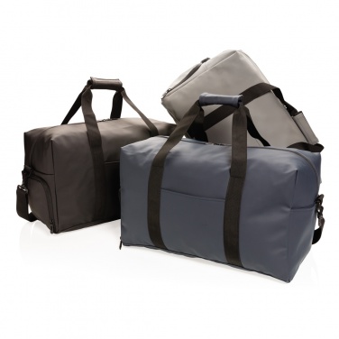 Logo trade promotional gifts image of: Smooth PU weekend duffle