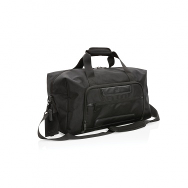 Logo trade advertising products picture of: Swiss Peak AWARE™ RPET Voyager weekend bag