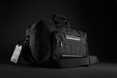 Logo trade corporate gifts picture of: Swiss Peak AWARE™ RPET Voyager weekend bag