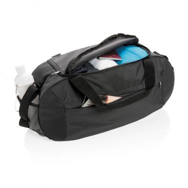 Logotrade business gift image of: Impact AWARE™ RPET modern sports duffel