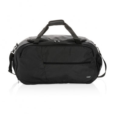 Logo trade business gift photo of: Swiss Peak AWARE™ RPET sports duffel bag