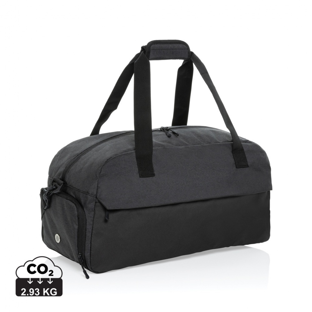 Logotrade advertising product image of: Kazu AWARE™ RPET basic weekend duffel