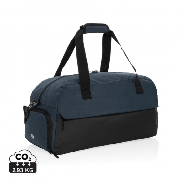 Logo trade corporate gift photo of: Kazu AWARE™ RPET basic weekend duffel