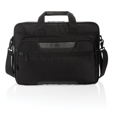 Logotrade promotional merchandise image of: Swiss Peak RPET Voyager RFID 15.6" laptop bag